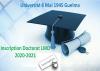 Inscription doctorat LMD 2020-2021