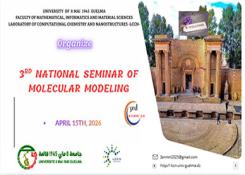 3 RD National Seminar of Molecular Modeling