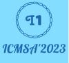 The First International Conference on Mathematical Sciences and Applications ICMSA 2023, May 2nd and 3rd, 2023